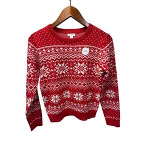 Holiday lane Macy’s Girls Sweater size L NEW # J556